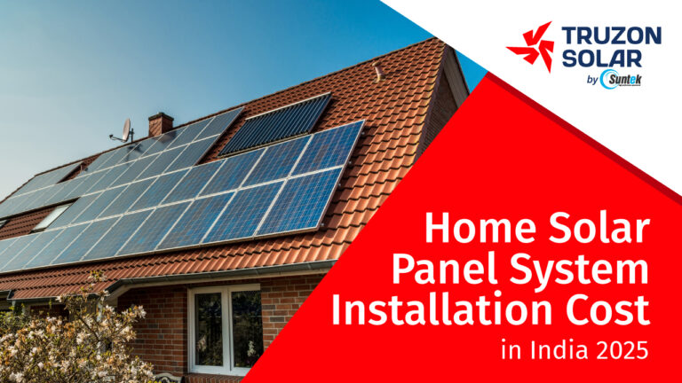 Home Solar Panel System Installation Cost in India 2025